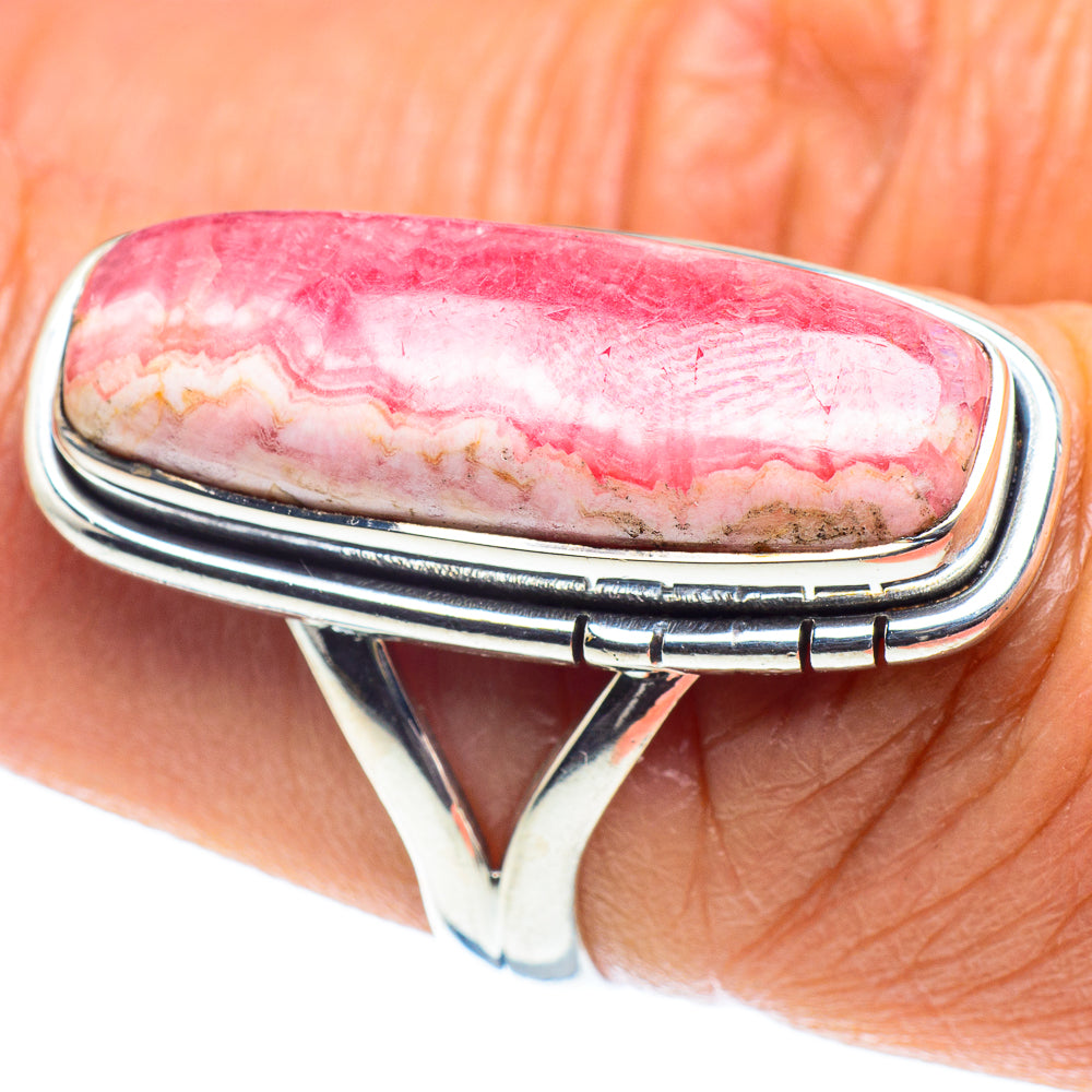 Rhodochrosite Rings handcrafted by Ana Silver Co - RING58669