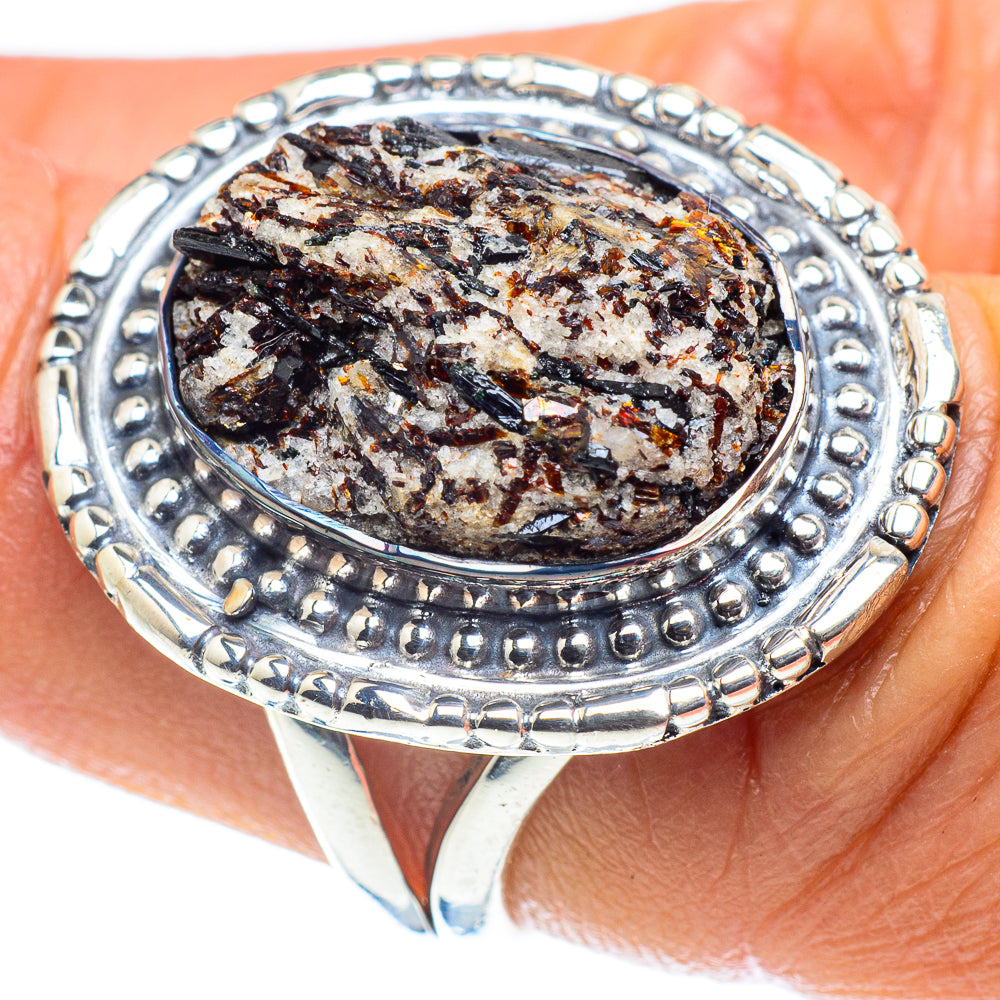 Astrophyllite Rings handcrafted by Ana Silver Co - RING58675