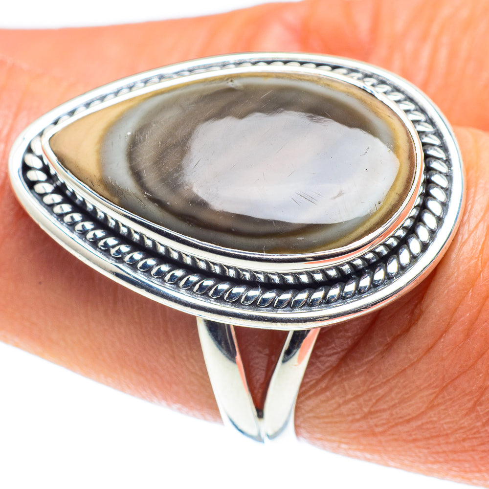 Imperial Jasper Rings handcrafted by Ana Silver Co - RING58676
