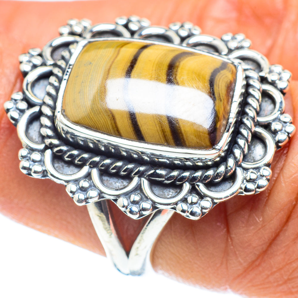Schalenblende Rings handcrafted by Ana Silver Co - RING58683