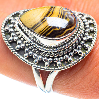 Schalenblende Rings handcrafted by Ana Silver Co - RING58686