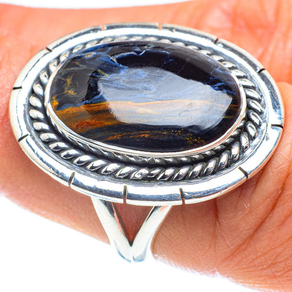 Pietersite Rings handcrafted by Ana Silver Co - RING58687