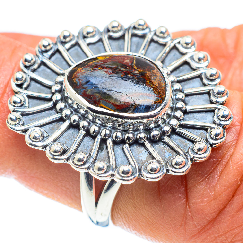 Pietersite Rings handcrafted by Ana Silver Co - RING58688