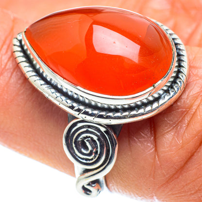 Carnelian Rings handcrafted by Ana Silver Co - RING58690