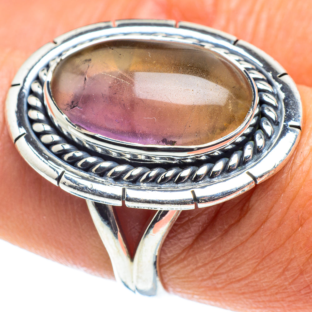 Ametrine Rings handcrafted by Ana Silver Co - RING58699