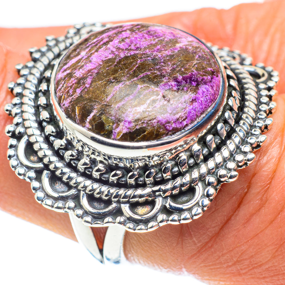 Stichtite Rings handcrafted by Ana Silver Co - RING58700