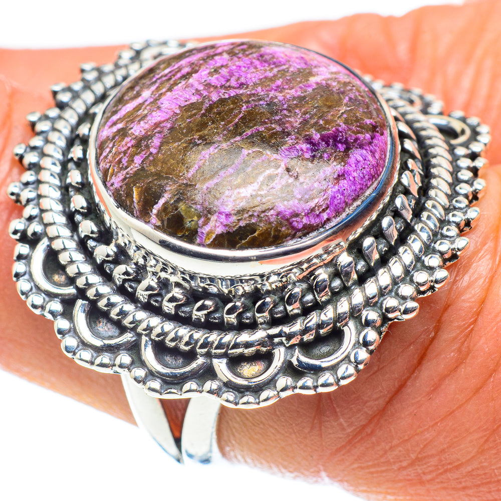 Stichtite Rings handcrafted by Ana Silver Co - RING58700
