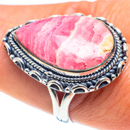 Rhodochrosite Rings handcrafted by Ana Silver Co - RING58712