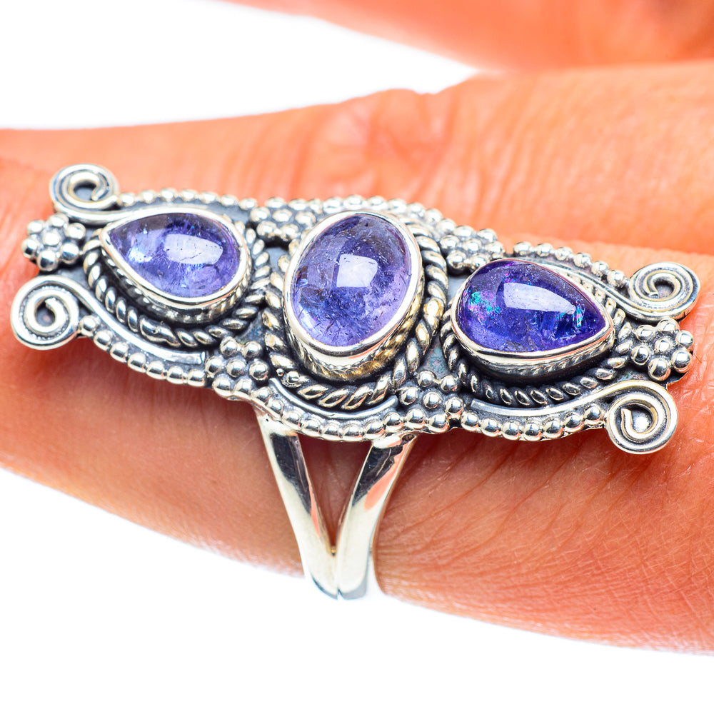 Tanzanite Rings handcrafted by Ana Silver Co - RING58719