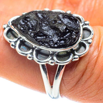 Tektite Rings handcrafted by Ana Silver Co - RING58735