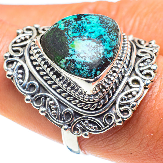 Shattuckite Rings handcrafted by Ana Silver Co - RING58740