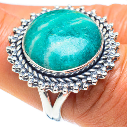 Amazonite Rings handcrafted by Ana Silver Co - RING58754