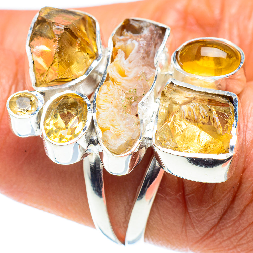 Citrine Rings handcrafted by Ana Silver Co - RING58760