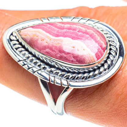Rhodochrosite Rings handcrafted by Ana Silver Co - RING58776