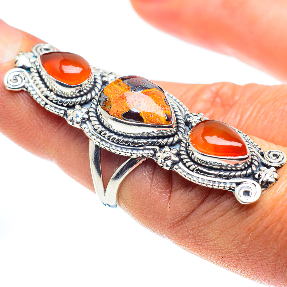 Bauxcite Rings handcrafted by Ana Silver Co - RING58795