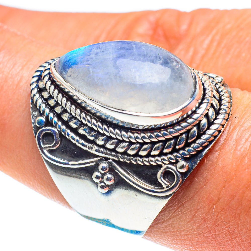Larimar Rings handcrafted by Ana Silver Co - RING58797
