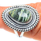 Green Vein Jasper Rings handcrafted by Ana Silver Co - RING58806