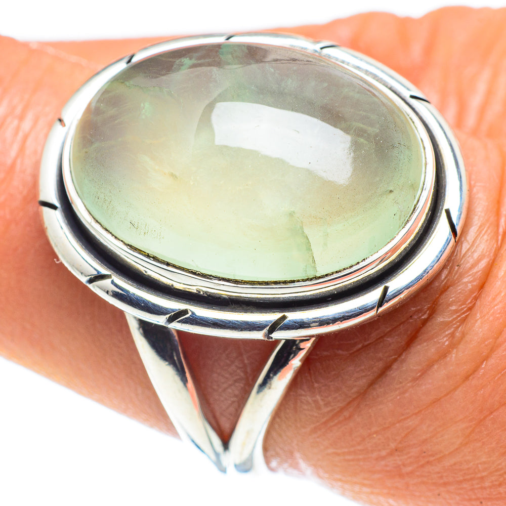 Prehnite Rings handcrafted by Ana Silver Co - RING58808