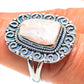 Scolecite Rings handcrafted by Ana Silver Co - RING58809