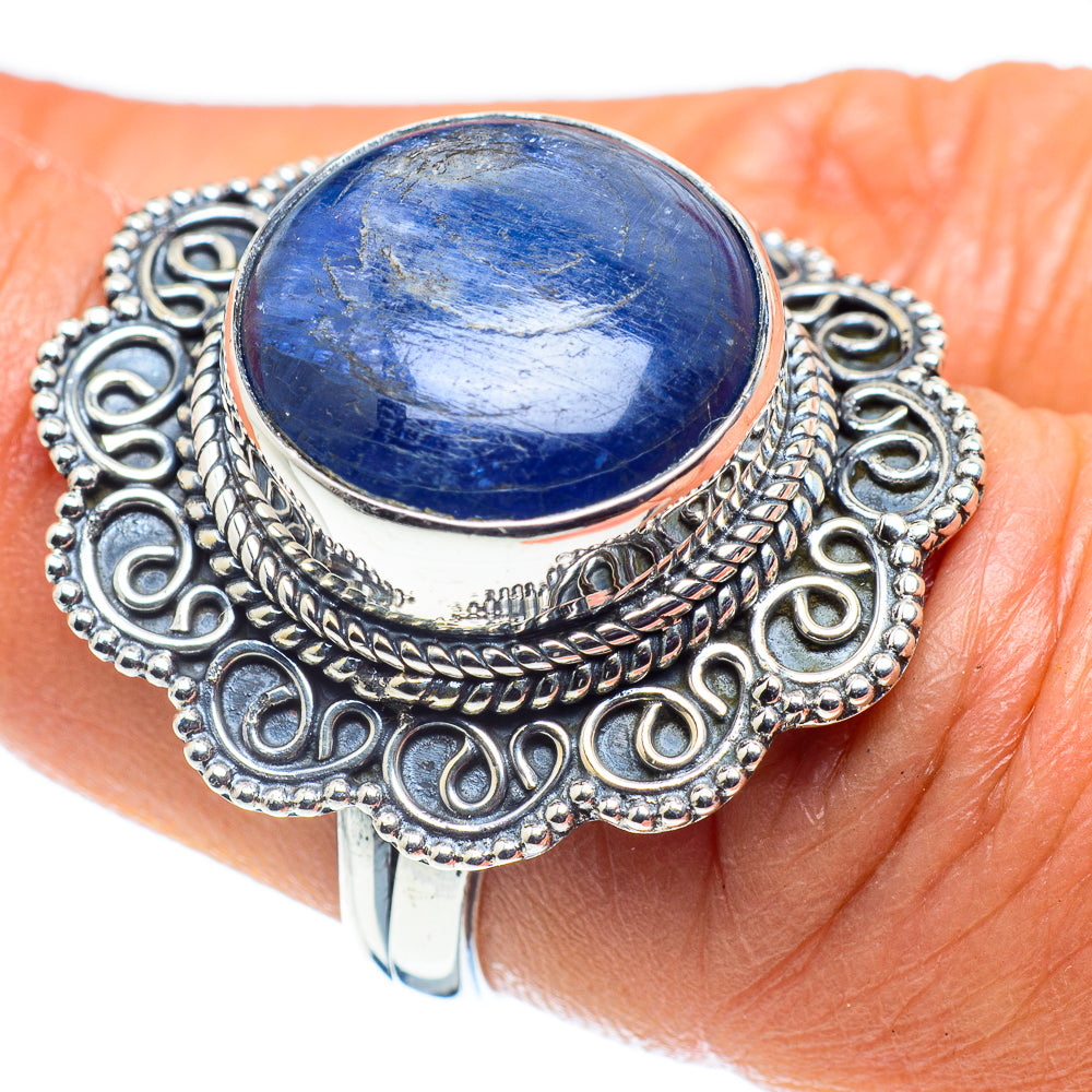 Kyanite Rings handcrafted by Ana Silver Co - RING58813