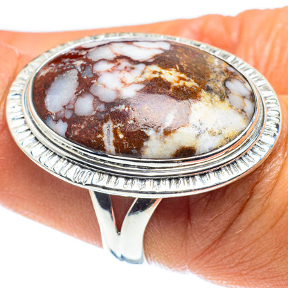 Peanut Wood Jasper Rings handcrafted by Ana Silver Co - RING58832