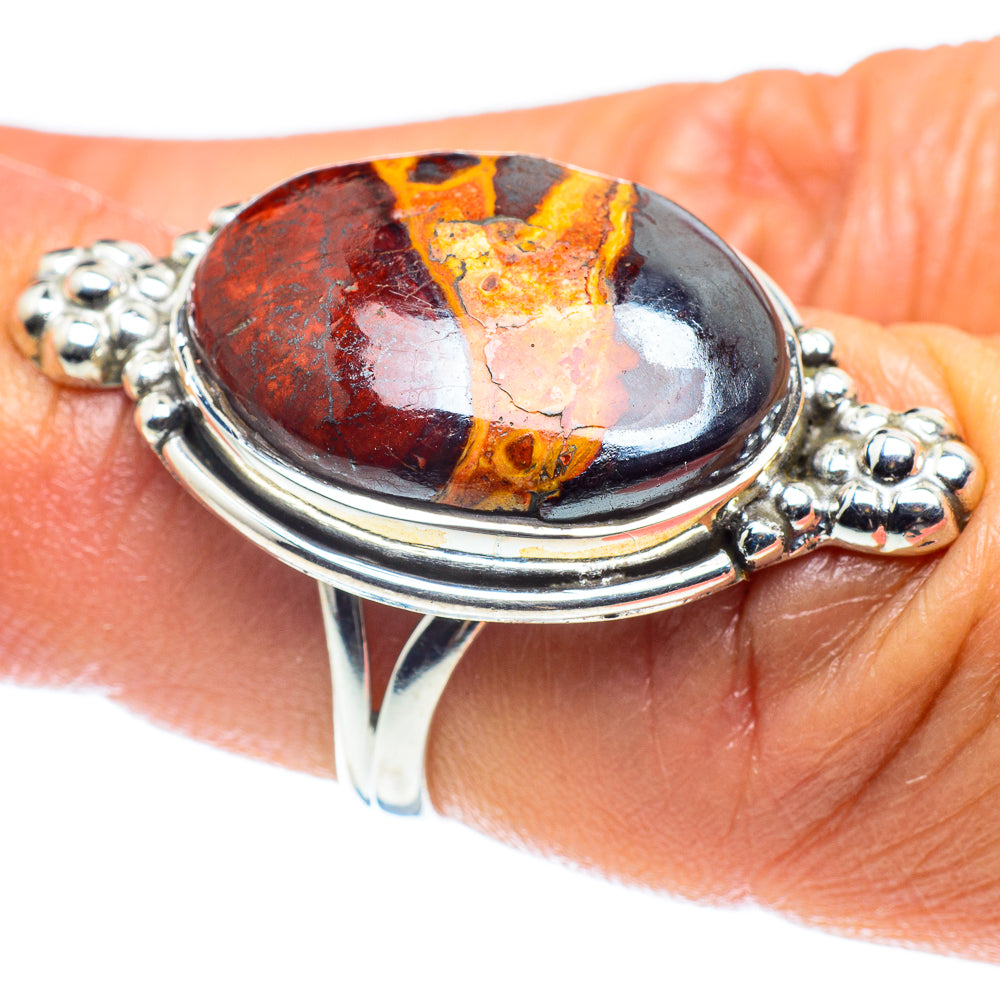 Mookaite Rings handcrafted by Ana Silver Co - RING58834