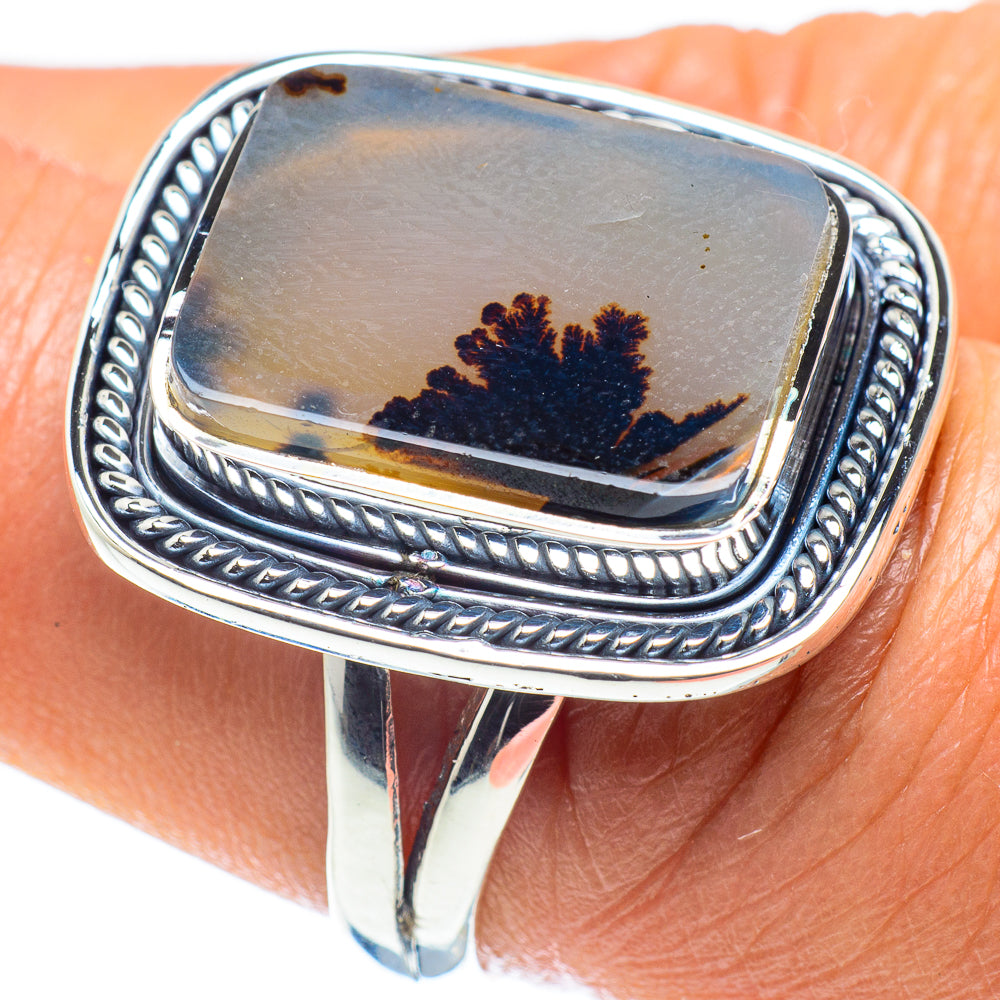 Montana Agate Rings handcrafted by Ana Silver Co - RING58842