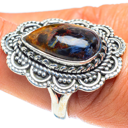 Pietersite Rings handcrafted by Ana Silver Co - RING58848
