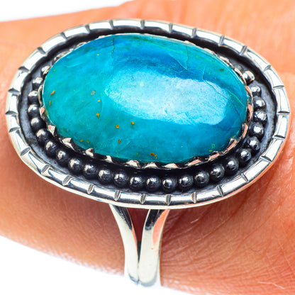 Chrysocolla Rings handcrafted by Ana Silver Co - RING58850