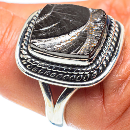 Shungite Rings handcrafted by Ana Silver Co - RING58888
