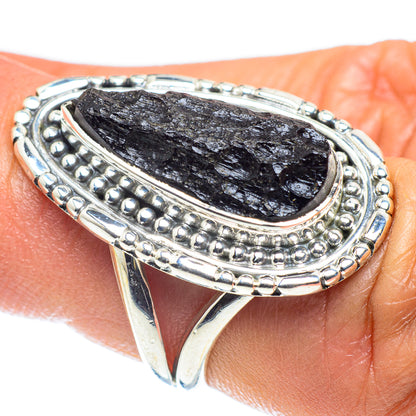 Tektite Rings handcrafted by Ana Silver Co - RING58906