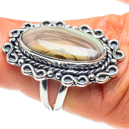 Willow Creek Jasper Rings handcrafted by Ana Silver Co - RING58907