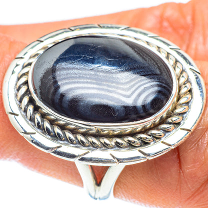 Psilomelane Rings handcrafted by Ana Silver Co - RING58917