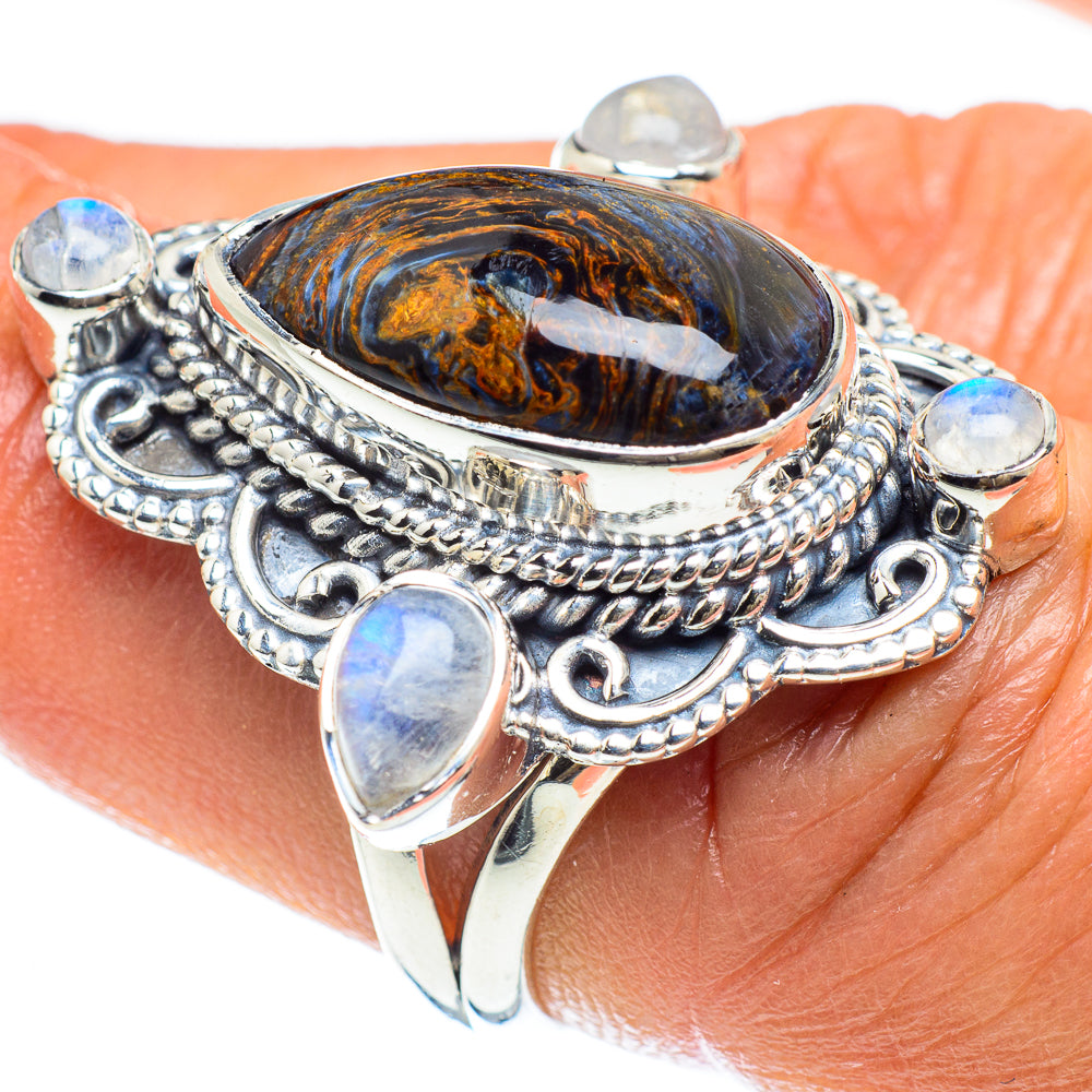 Pietersite Rings handcrafted by Ana Silver Co - RING58936