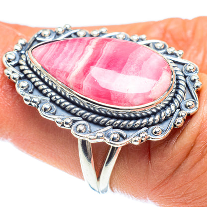 Rhodochrosite Rings handcrafted by Ana Silver Co - RING58939