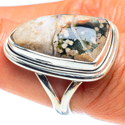 Ocean Jasper Rings handcrafted by Ana Silver Co - RING58948