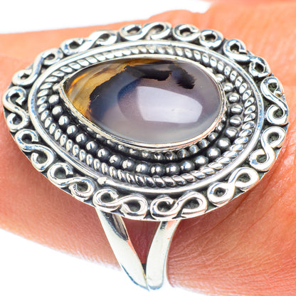 Montana Agate Rings handcrafted by Ana Silver Co - RING58953