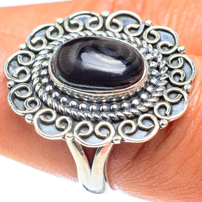 Psilomelane Rings handcrafted by Ana Silver Co - RING58957