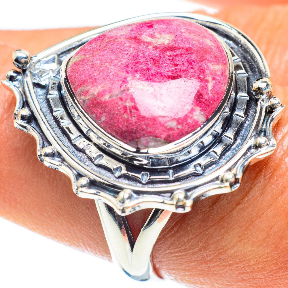 Thulite Rings handcrafted by Ana Silver Co - RING58961