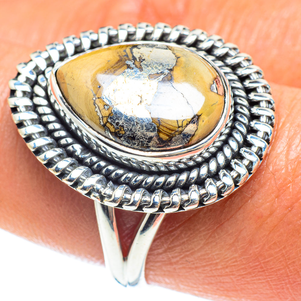 Schalenblende Rings handcrafted by Ana Silver Co - RING58962