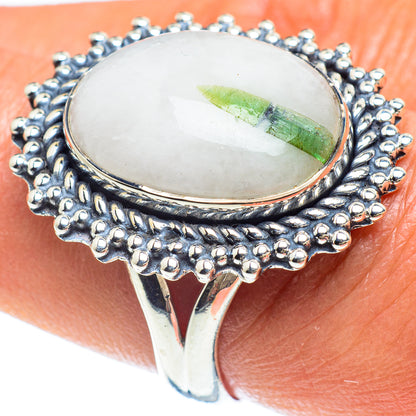 Green Quartz Rings handcrafted by Ana Silver Co - RING58971