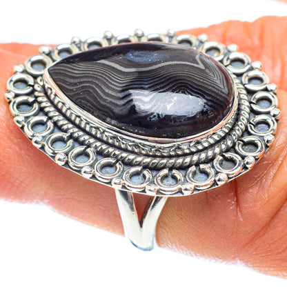 Psilomelane Rings handcrafted by Ana Silver Co - RING58986