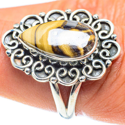 Schalenblende Rings handcrafted by Ana Silver Co - RING58997