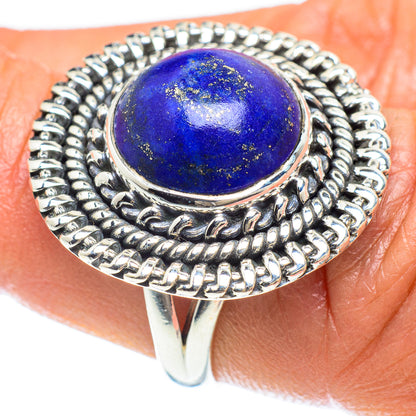 Lapis Lazuli Rings handcrafted by Ana Silver Co - RING59000