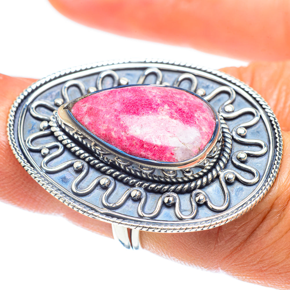Thulite Rings handcrafted by Ana Silver Co - RING59008