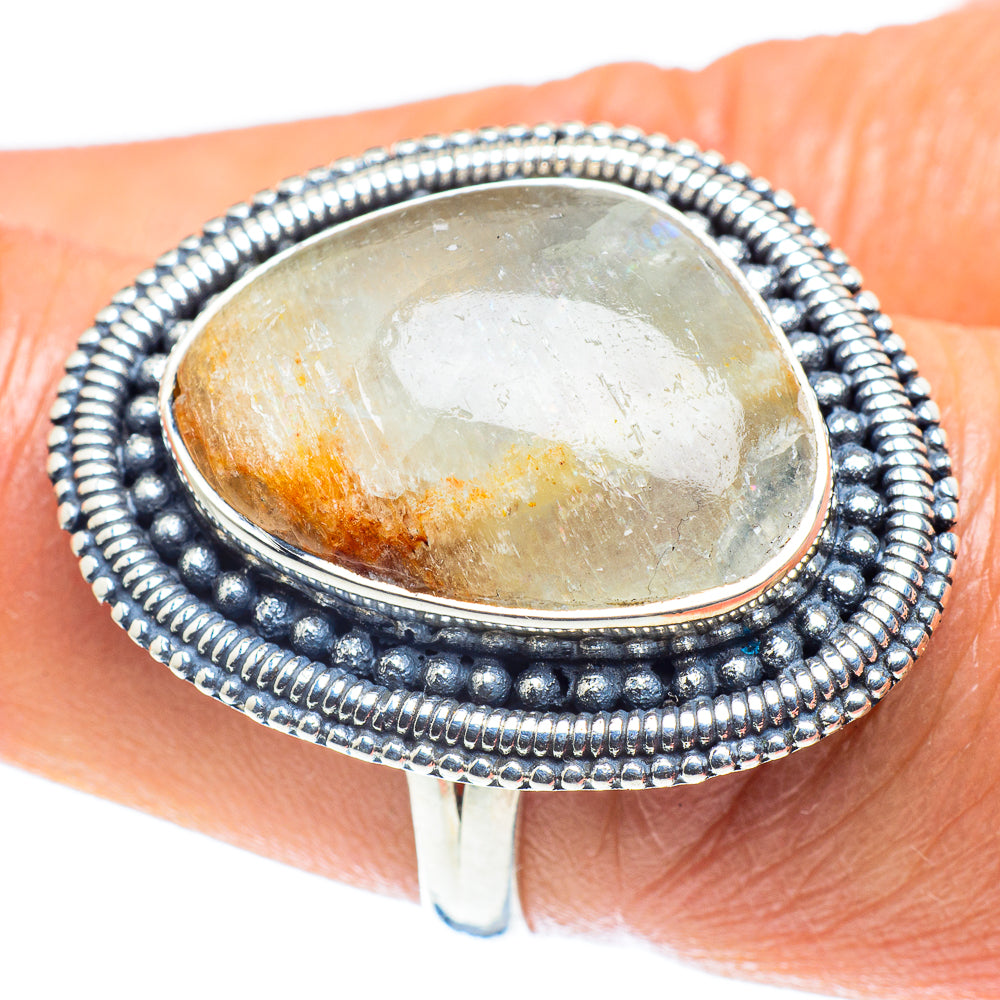 Green Fluorite Rings handcrafted by Ana Silver Co - RING59012