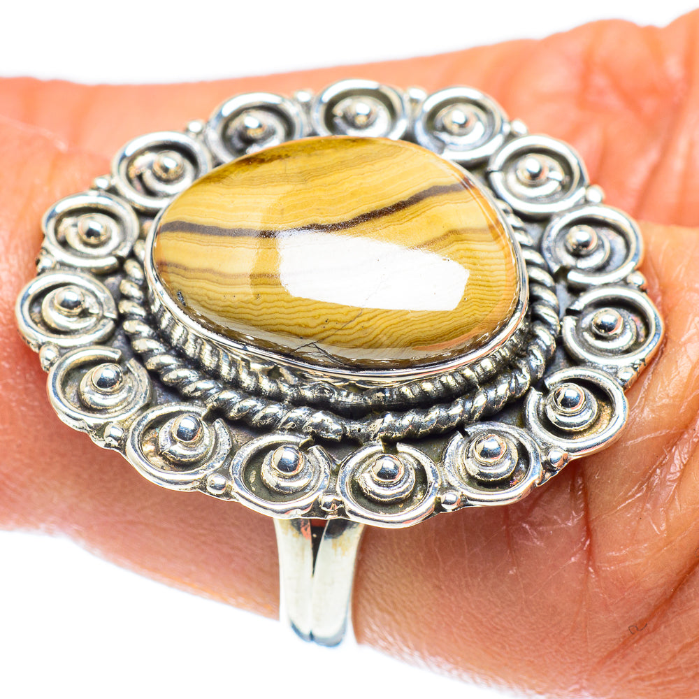 Schalenblende Rings handcrafted by Ana Silver Co - RING59033