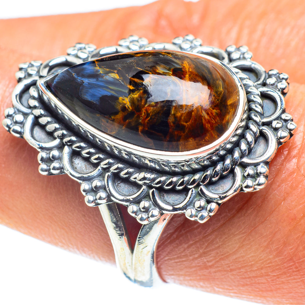 Pietersite Rings handcrafted by Ana Silver Co - RING59035