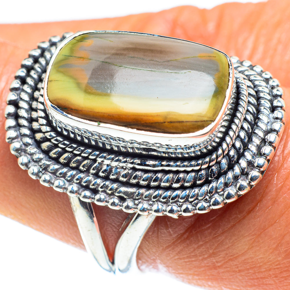 Willow Creek Jasper Rings handcrafted by Ana Silver Co - RING59045