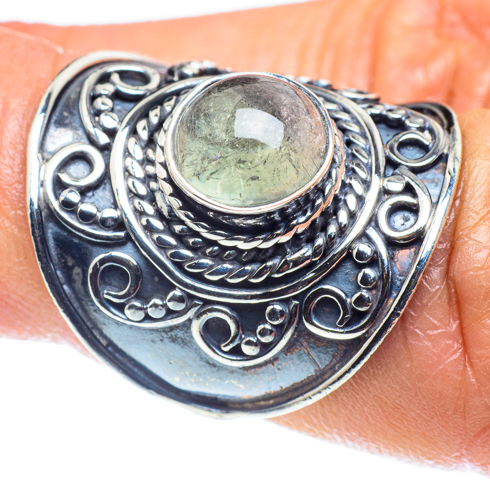 Prehnite Rings handcrafted by Ana Silver Co - RING59059